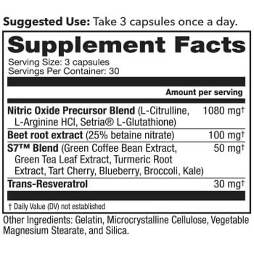 blood flow 7 ingredientes