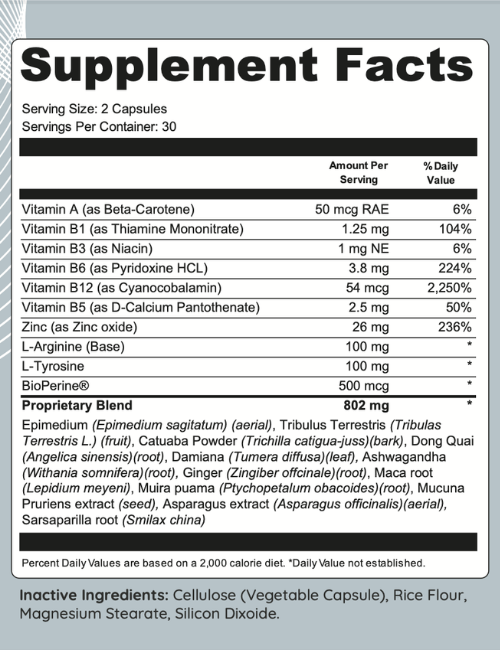 quietum plus supplement facts