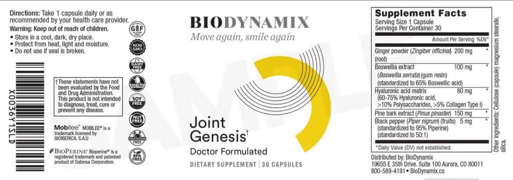 joint genesis label