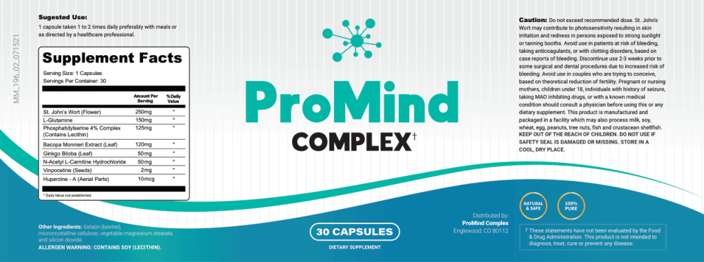 promind complex label